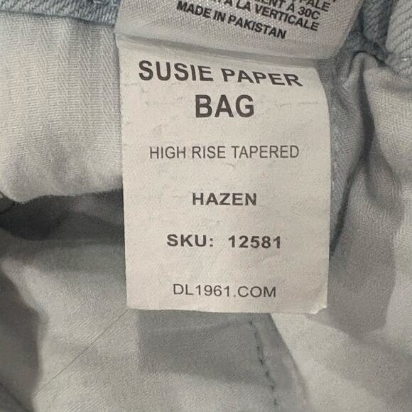 DL1961 Susie Paper Bag High Rise Jeans Size 27 - Picture 10 of 14